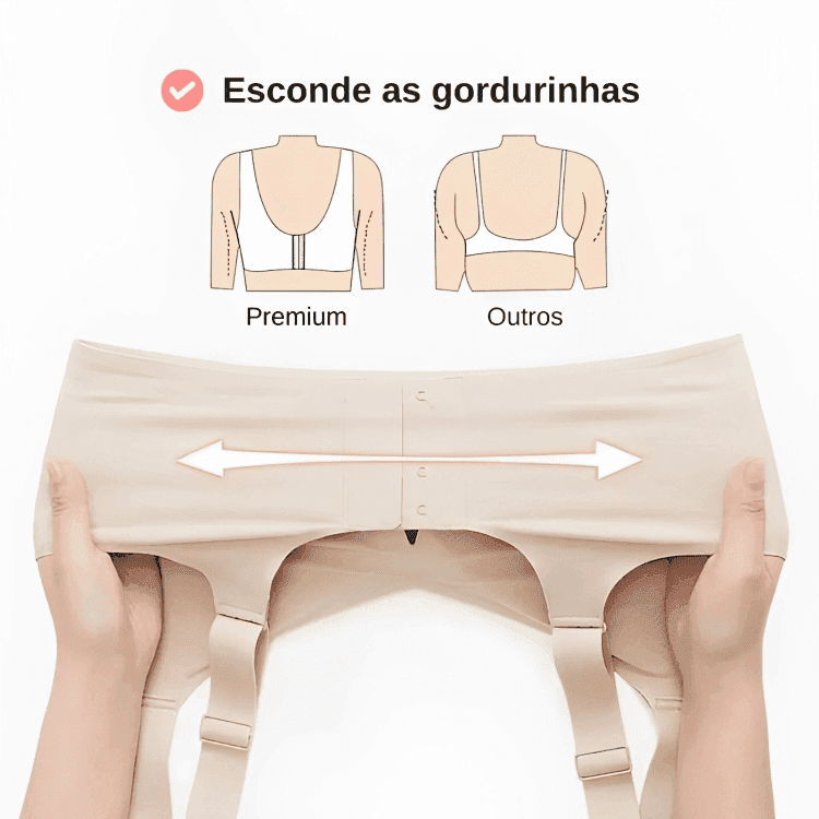 Sutiã Premium Reforçado - Sustentação e conforto (Leve 2 Pague 1) - Moda em Forma