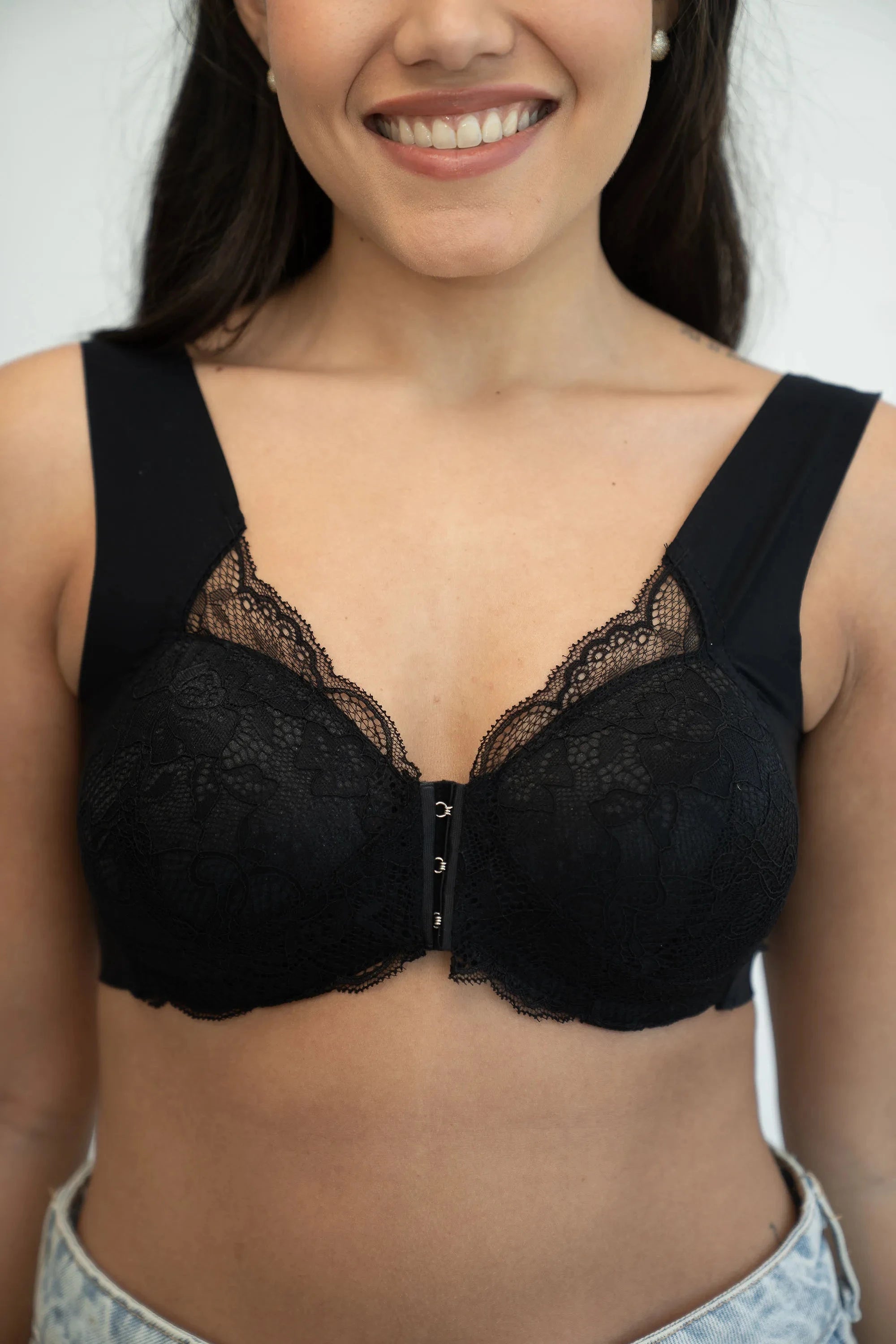 Sutiã de Renda Lace Up - PROMO DE BLACK FRIDAY - [COMPRE 1 LEVE 2]