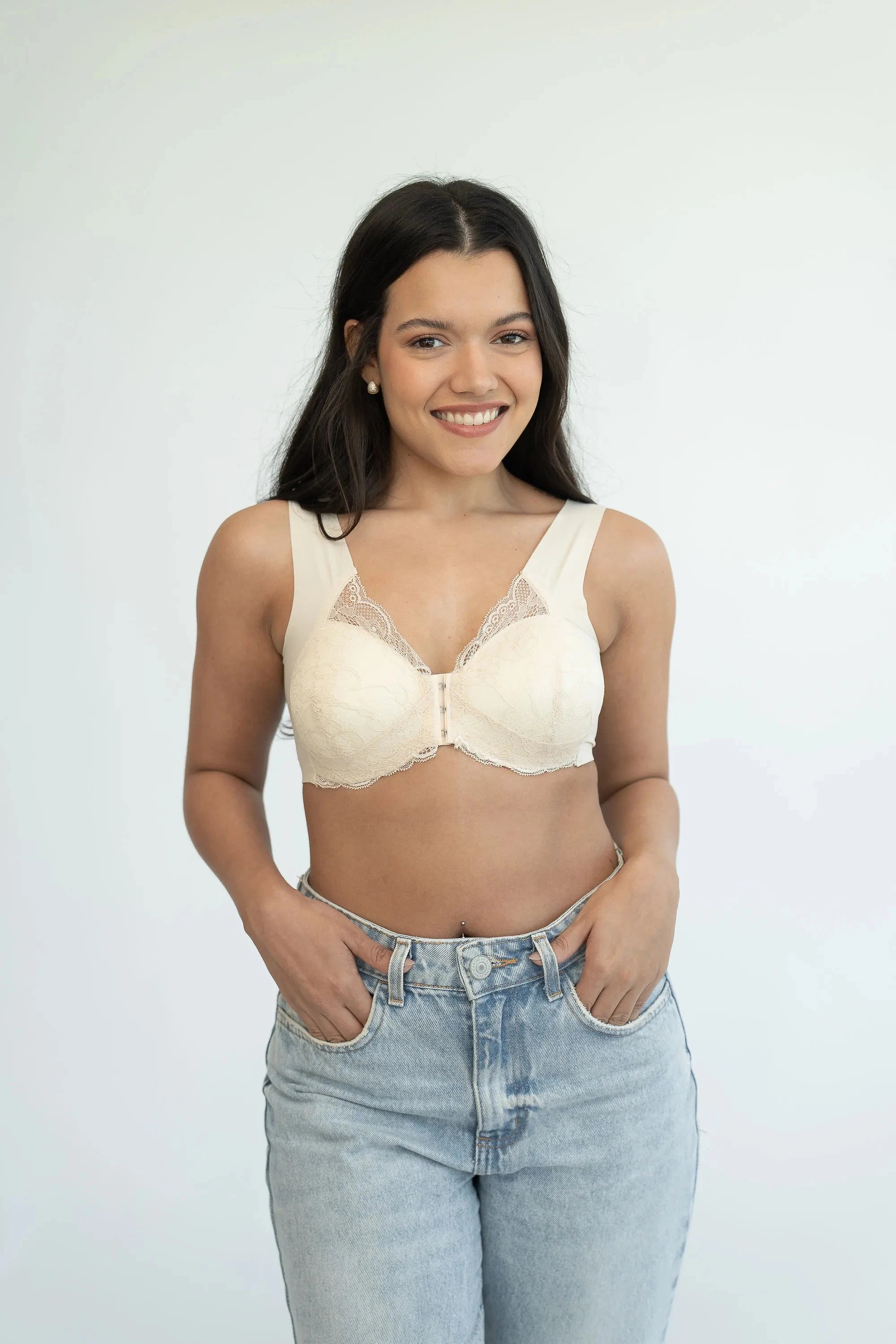 Sutiã de Renda Lace Up - PROMO DE BLACK FRIDAY - [COMPRE 1 LEVE 2]